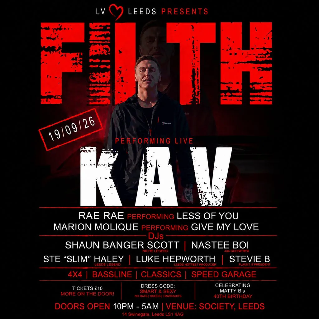 Lv LEEDS presents FILTH