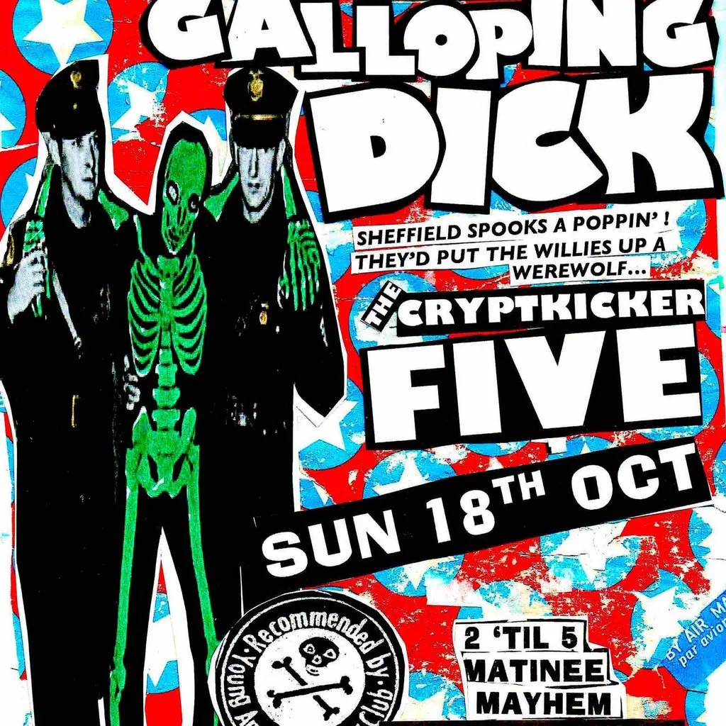Galloping Dick + The Cryptkicker Five - Live @ Billy's at Billy Bootleggers Nottingham