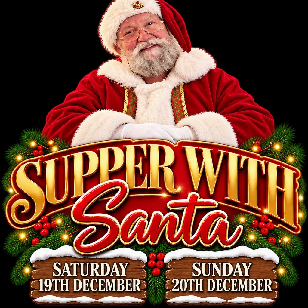 Supper with Santa at Montyzoomers at Jeromes Pavilion Bar