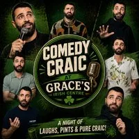 Comedy Craic At Grace's With James Gardner at Grace's Irish Centre