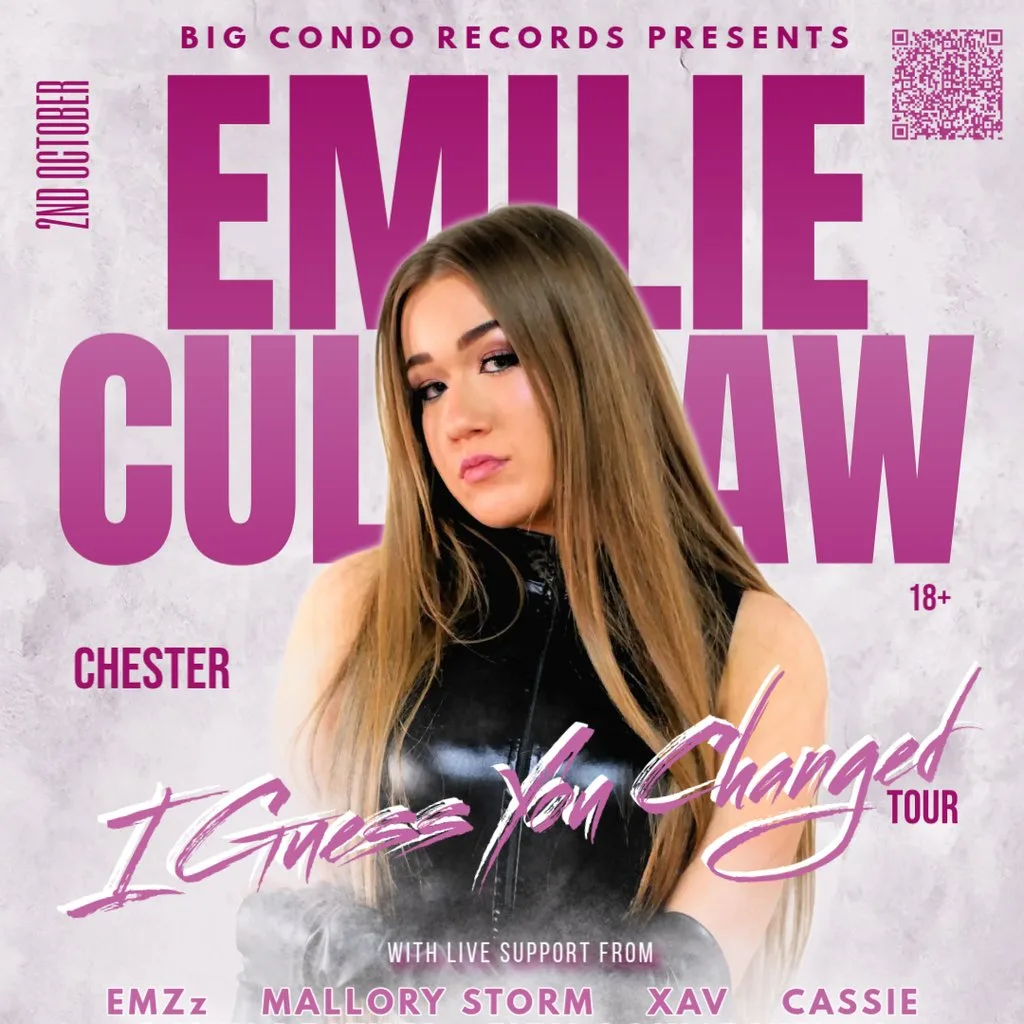 Big Condo Records Presents Emilie Culshaw IGYC Tour Chester at G21 The Saddle Inn
