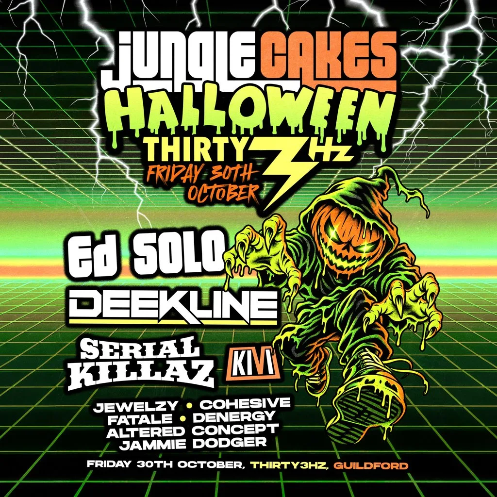 Jungle Cakes Haunted House - Thirty3hz - Guildford at Thirty3Hz