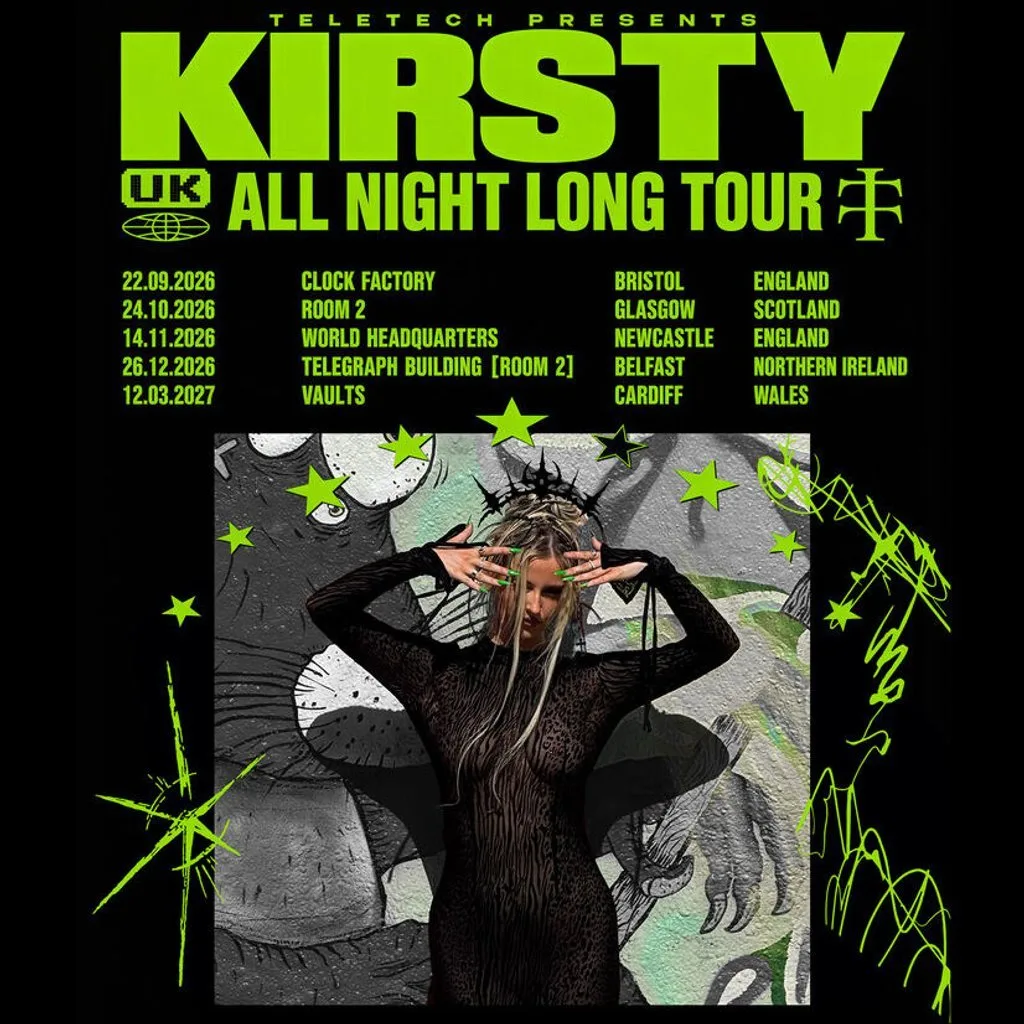 Teletech: KIRSTY [All Night Long] - Glasgow at Room 2