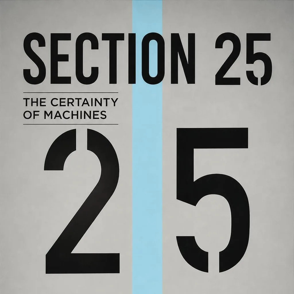 Section 25 - Certainty of Machines LP Launch at 81 Renshaw