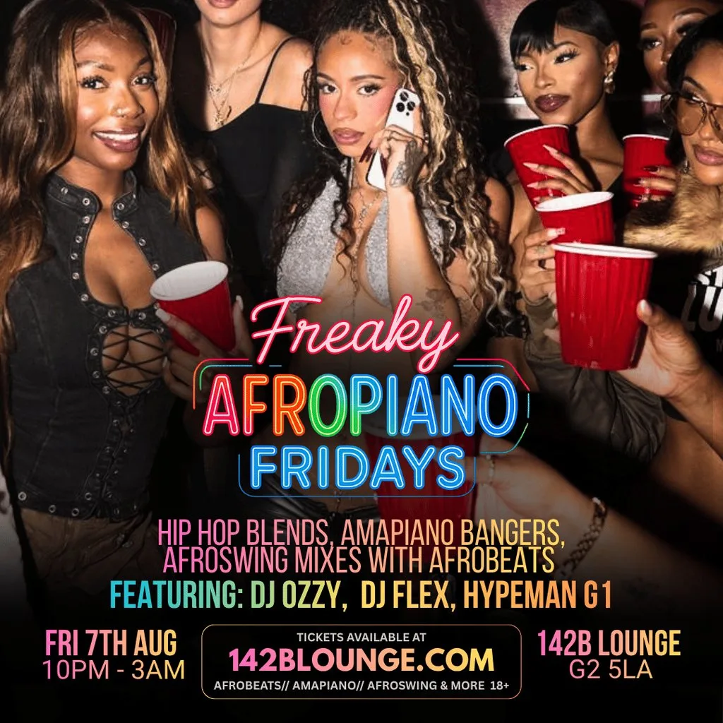 Freaky AfroPiano Fridays!!! at 142B Lounge Glasgow