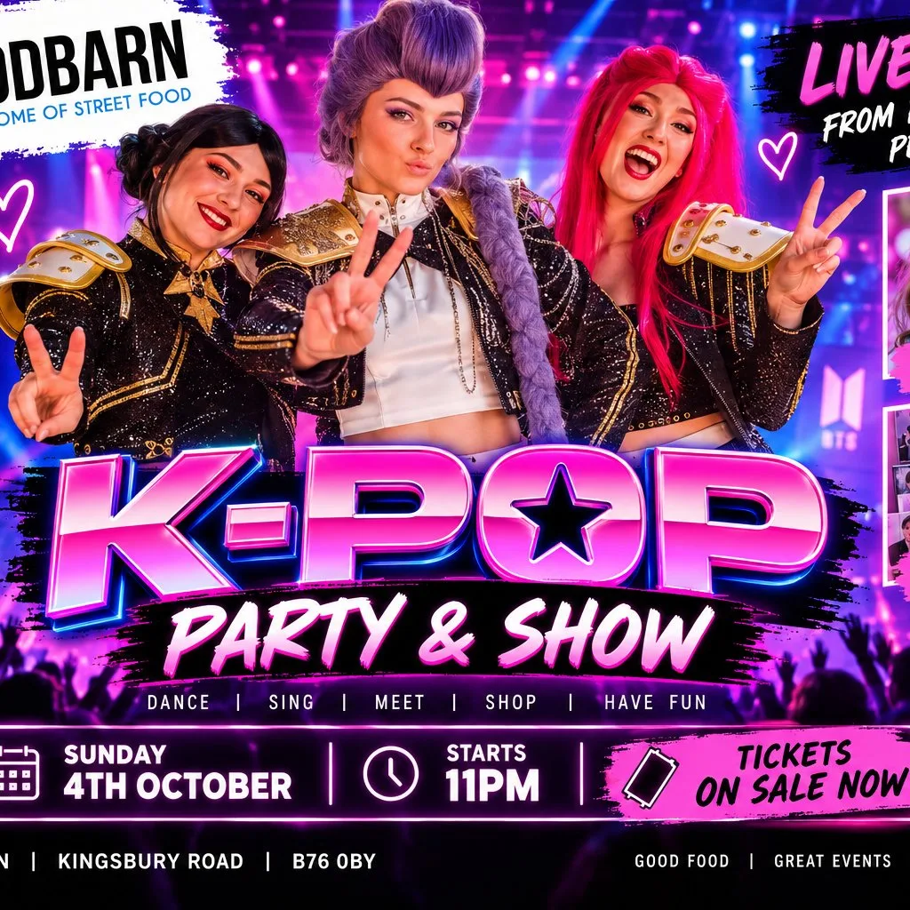 K-pop party and show at J9 Foodbarn