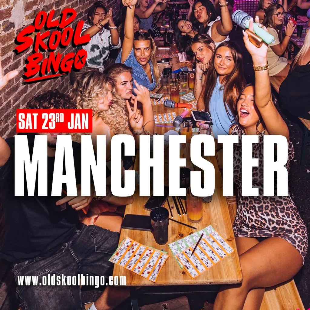 Old Skool Bingo Sat 23rd Jan Manchester