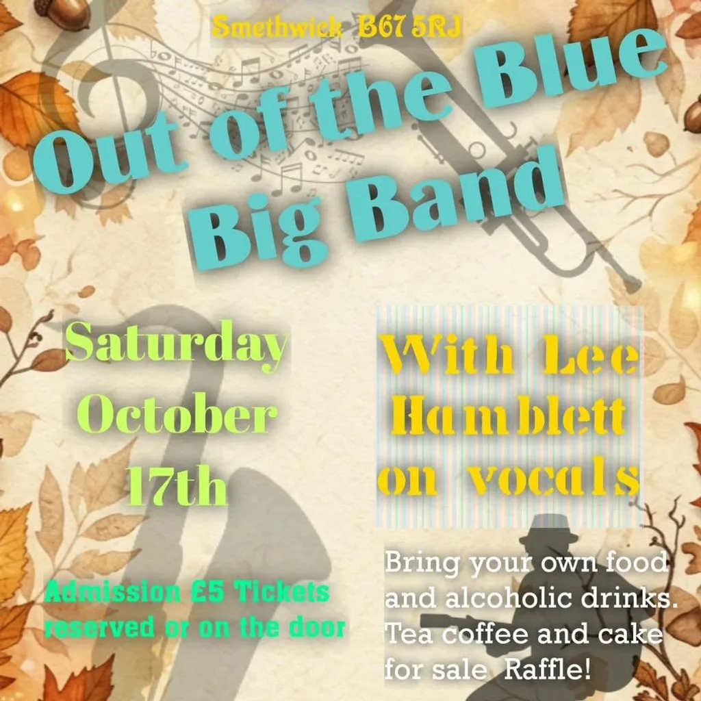 Out Of The Blue Big Band with Lee Hamblett on vocals