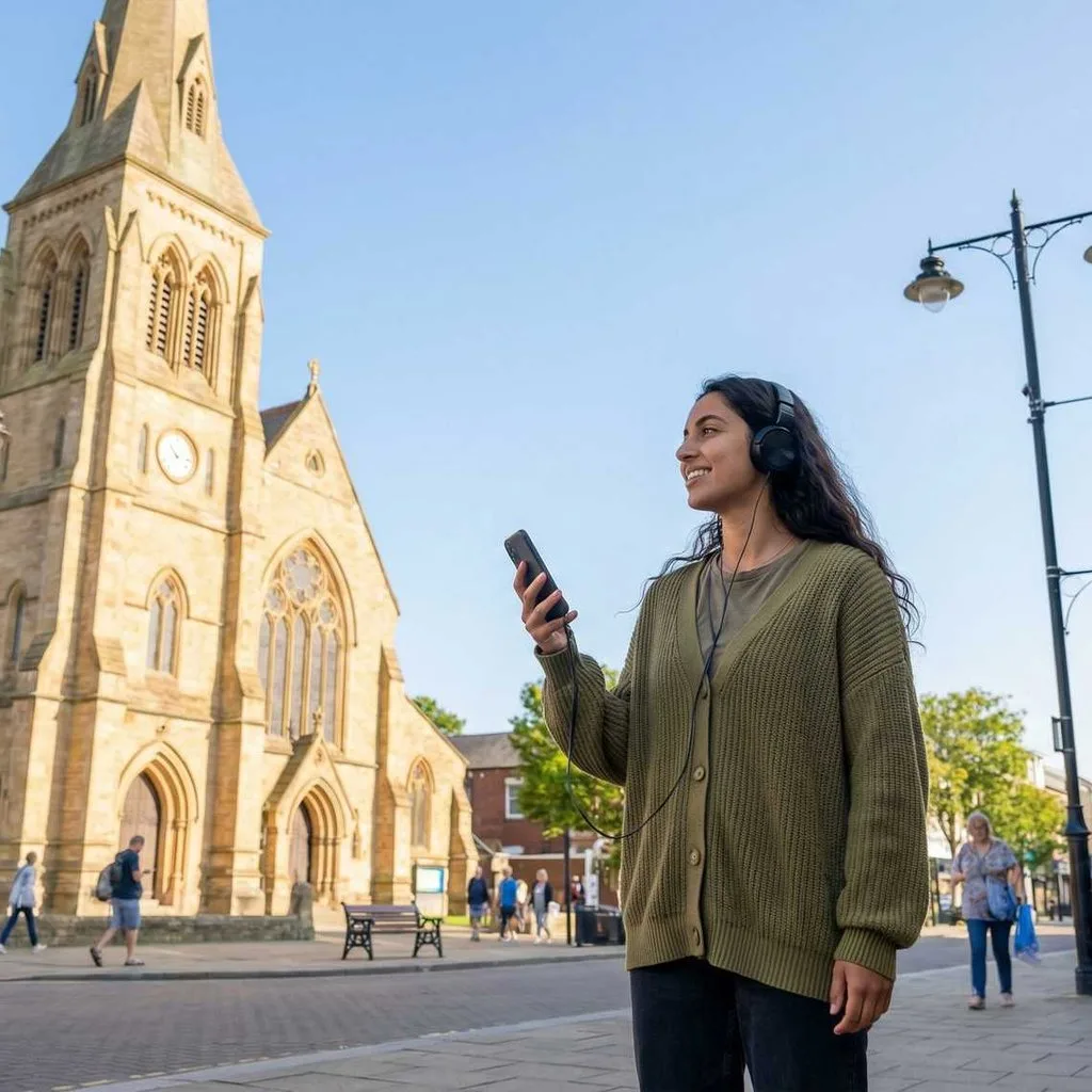 Southport Audio Tour: Hands to the Sea at Southport Railway Station, Chapel Street