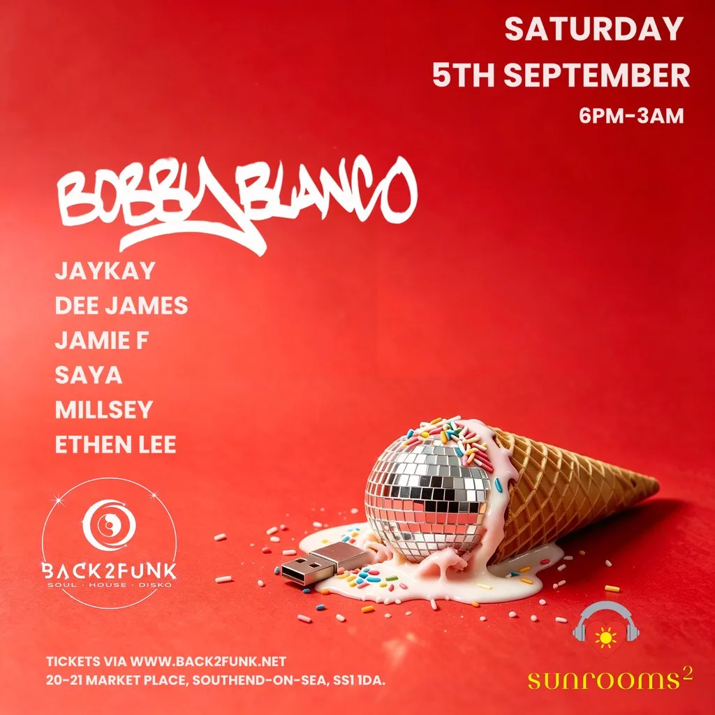 Back2Funk meets Hot Mood at Sunrooms2 at Sunrooms2 Southend On Sea