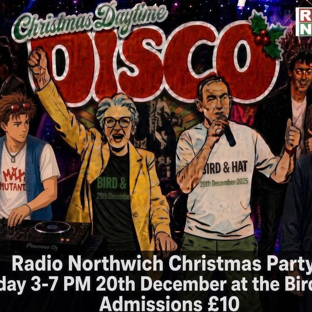 Radio Northwich Christmas Daytime Disco at The Bird And Hat