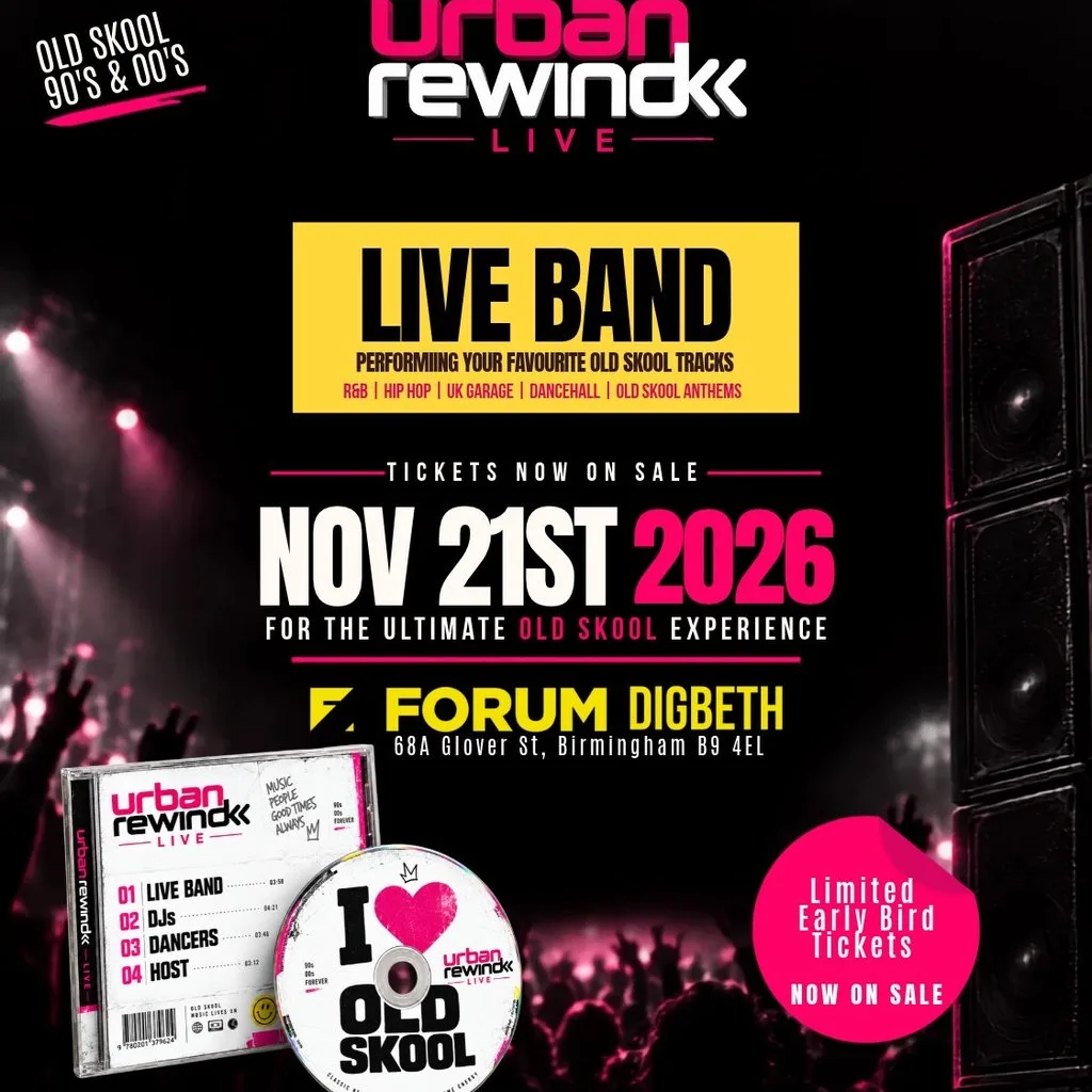 Urban Rewind Live - Birmingham at Forum Digbeth