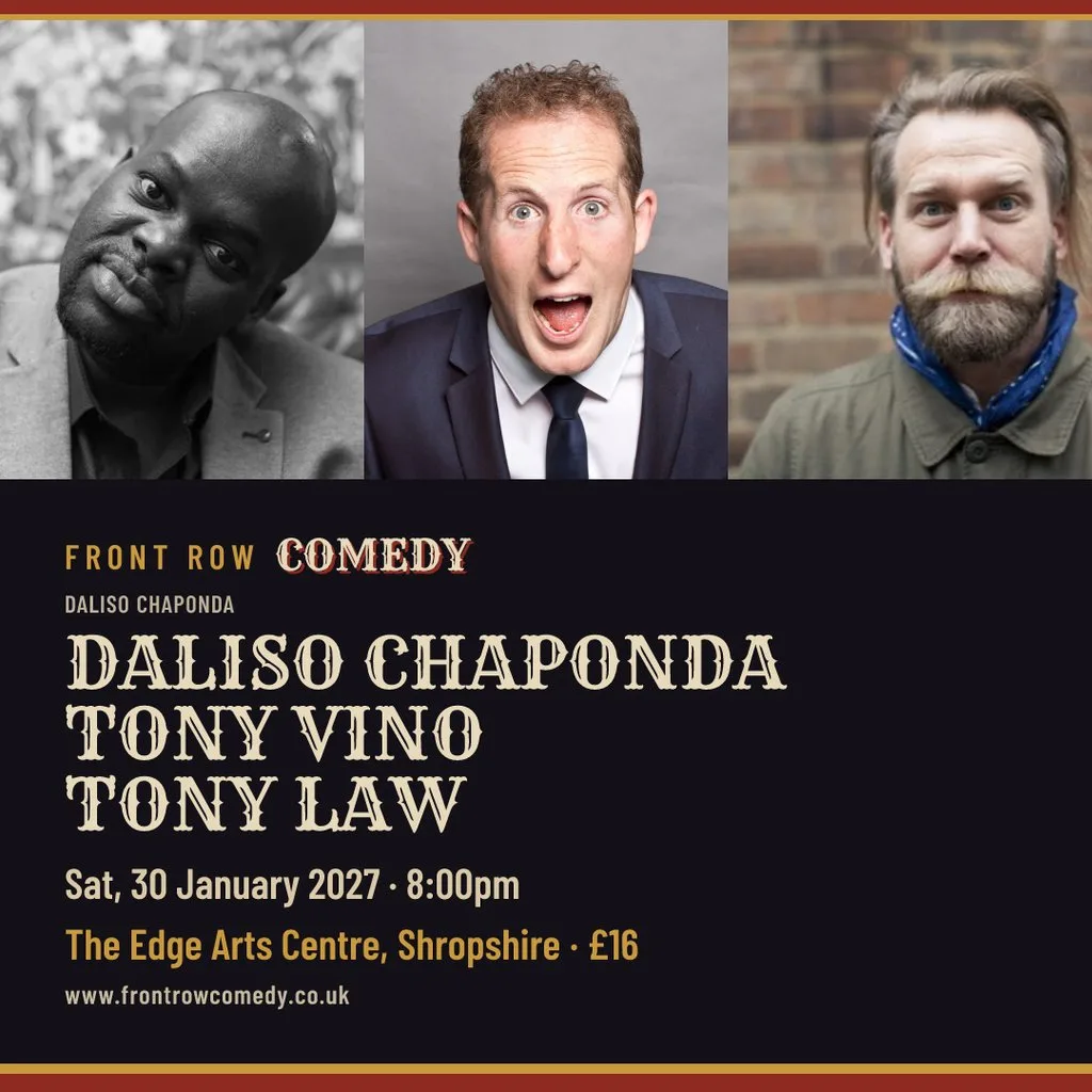 Comedy @ The Edge Arts Centre Saturday 30th January 2027 at Edge Arts Centre (The)