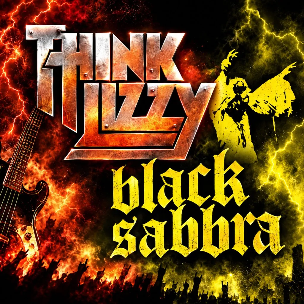 Think Lizzy and Black Sabbra