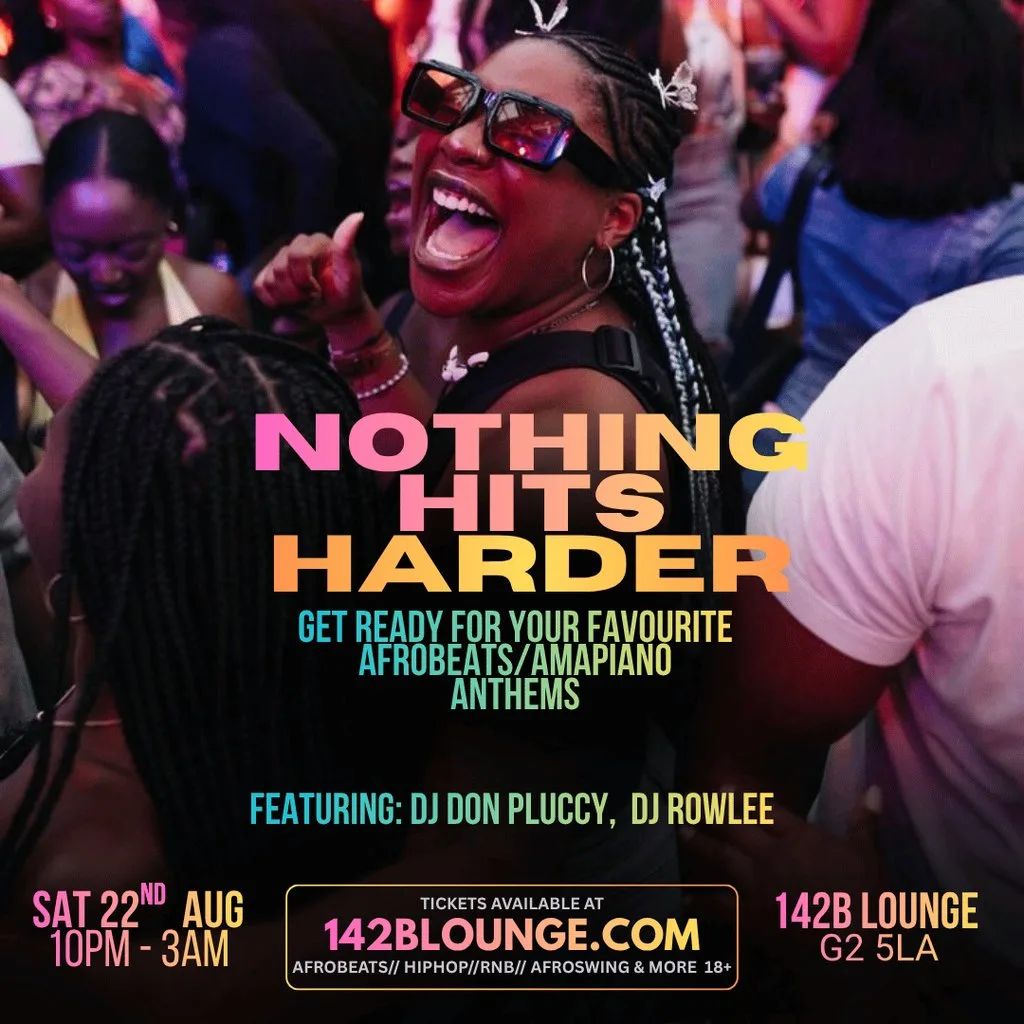 Nothing Hits Harder! at 142B Lounge Glasgow
