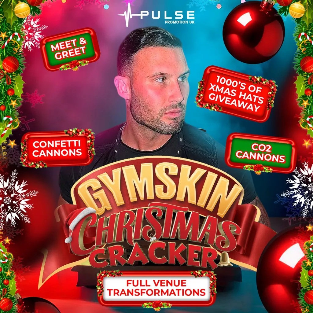 GYMSKIN X CAMEO Christmas Cracker at Cameo Ashford