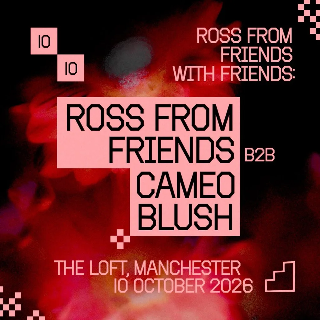 Ross From Friends and Friends at The Loft at The Loft MCR