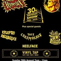 The HyperJax 30th Anniversary Show at Vinyl Tap Preston