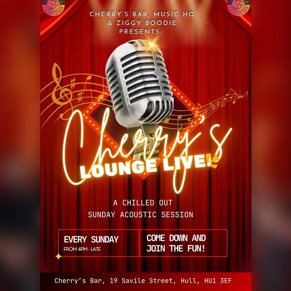 The Cherry's Lounge Live - open mic & acoustic session at Cherrys