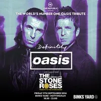 Definitely Oasis | Binks Yard, Nottingham at Binks Yard
