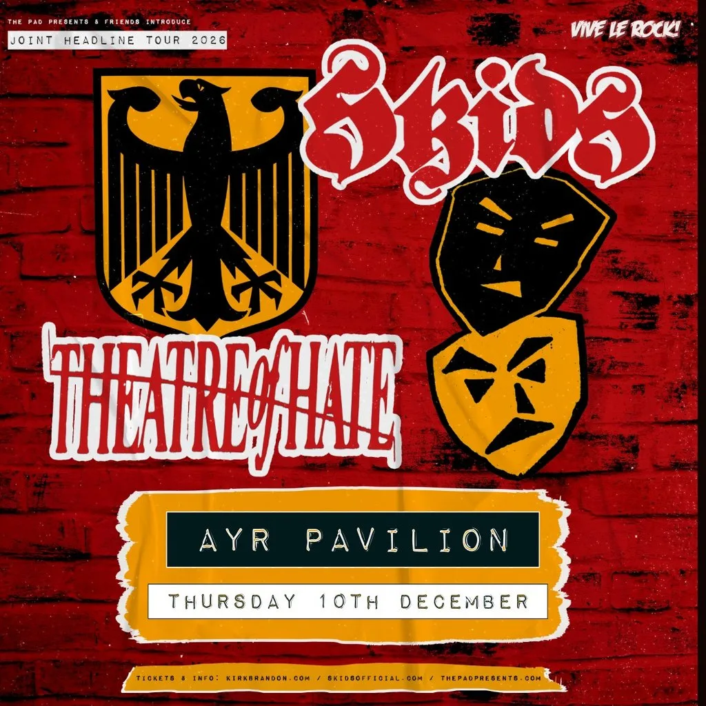 The Skids + Theatre of Hate at The Ayr Pavilion
