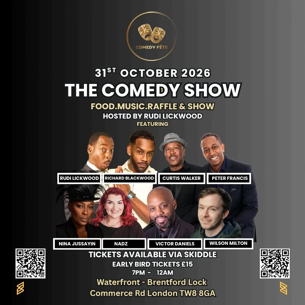 Comedy Fete presents The Comedy Show Halloween Special at Holiday Inn London Brentford Lock
