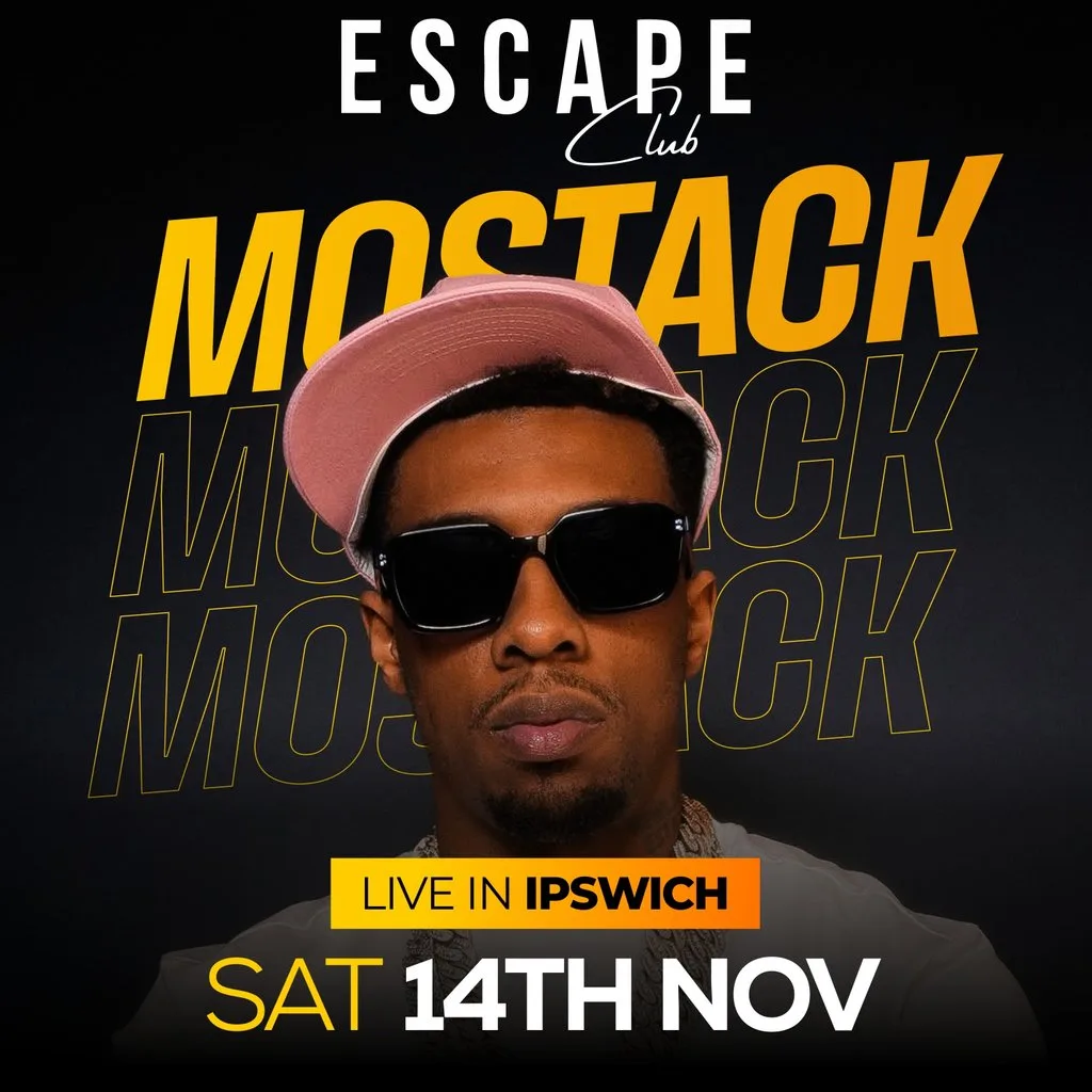 Mostack is coming to Escape Club at Escape Club