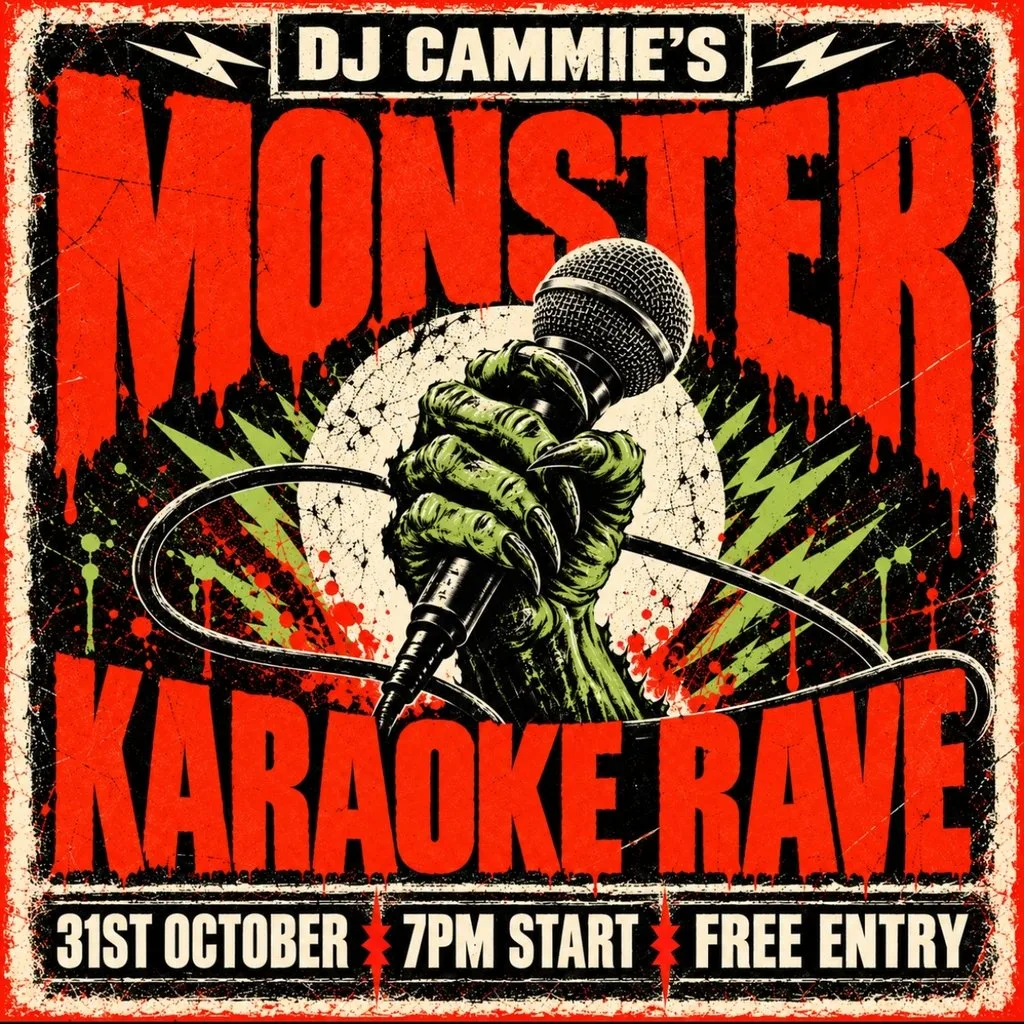 DJ Cammie's Monster Karaoke Rave at The Harp