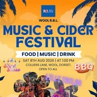 Music & Cider Festival at Wool Royal British Legion