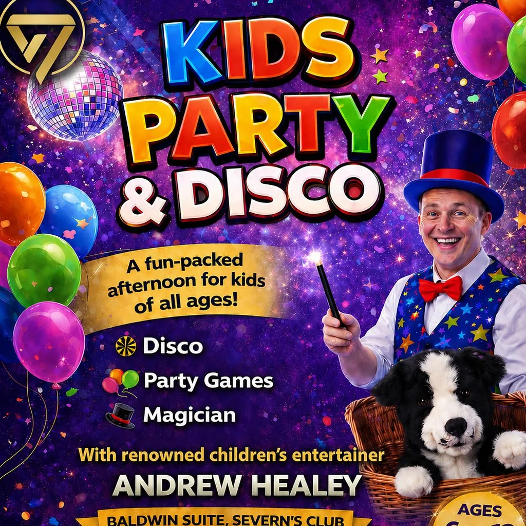 Kid's Party & Disco at Severn's Club