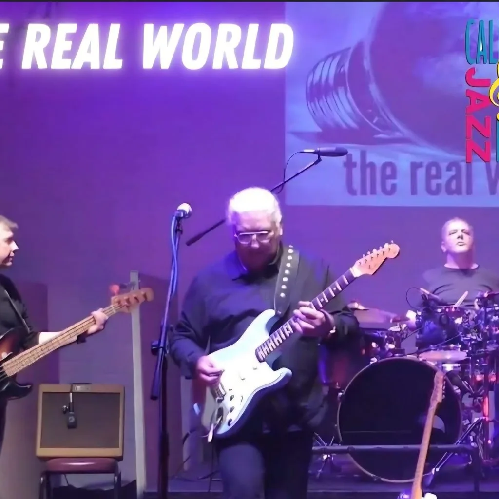 The Real World blues band at the First Thursday Blues Club at Leith Dockers Club Ltd
