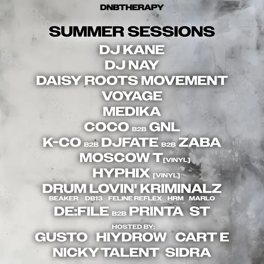 dnbtherapy: SUMMER SESSIONS: Carnival WarmUp