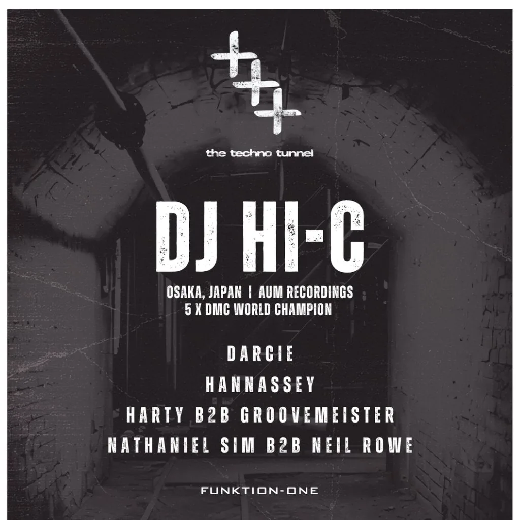 The Techno Tunnel | DJ HI-C (Japan) | 09.10.26 | Exeter at Move Exeter
