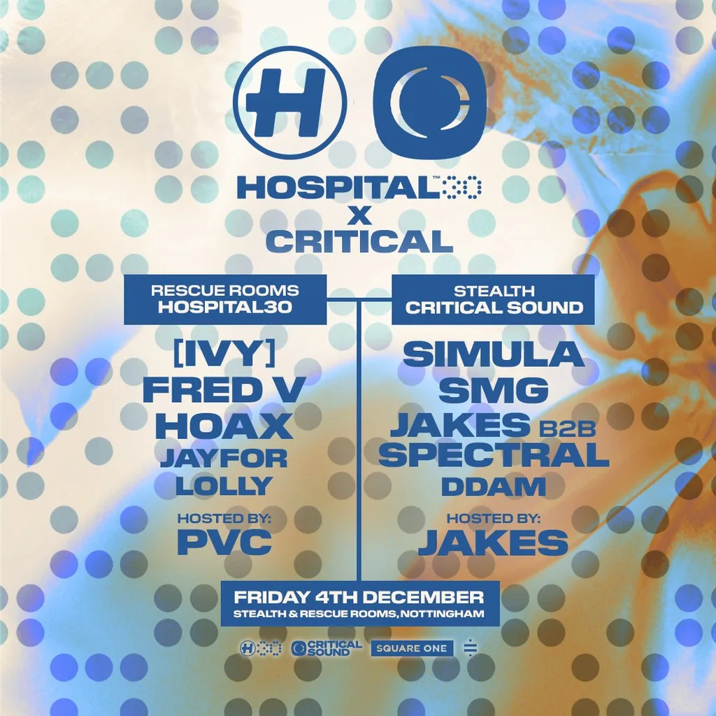 Hospital30 x Critical Sound Nottingham | Square One at Stealth And Rescue Rooms