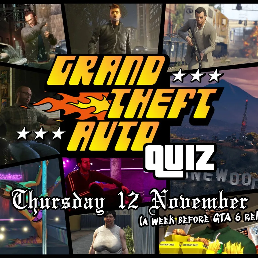 Grand Theft Auto Quiz at PLAY