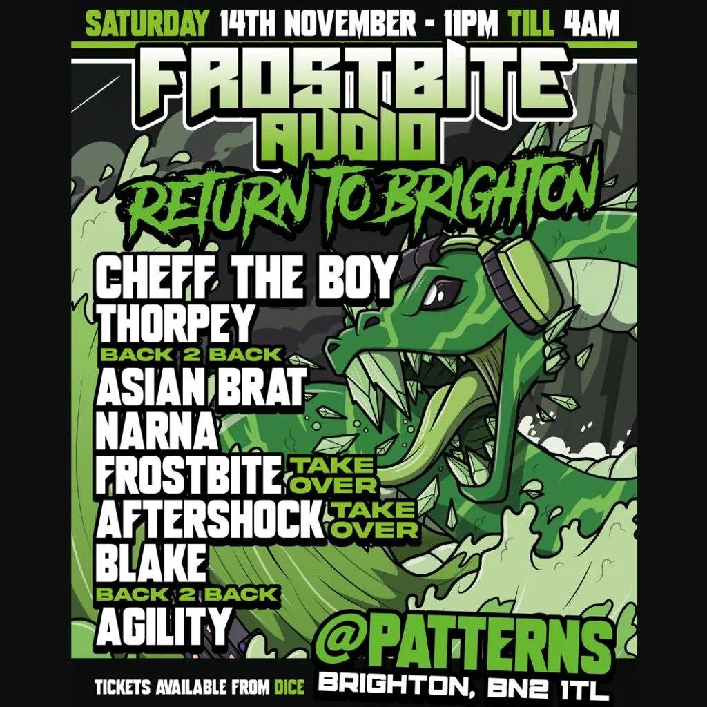 Frostbite Audio at Patterns Brighton