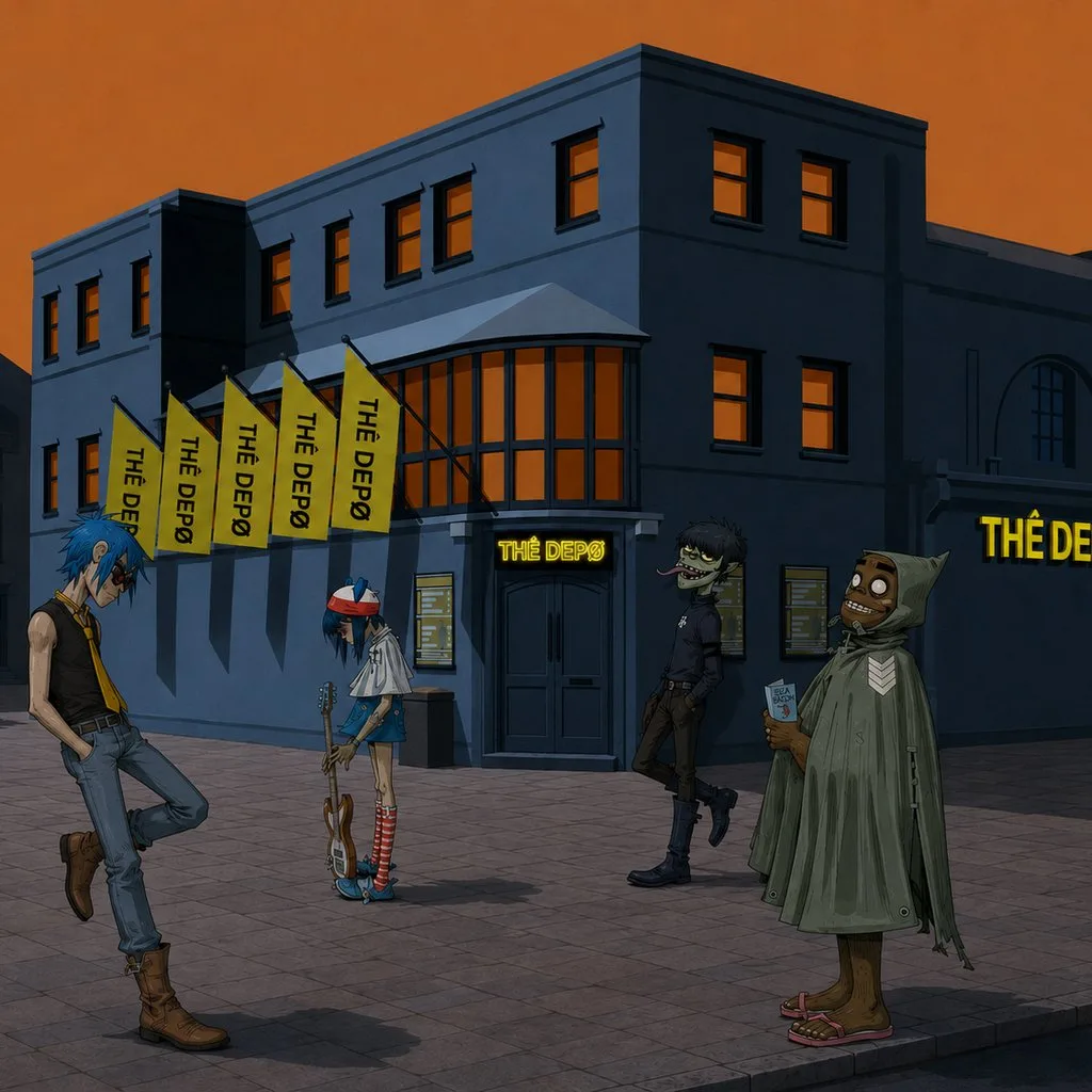 The Gorillaz Experience at THE DEPO