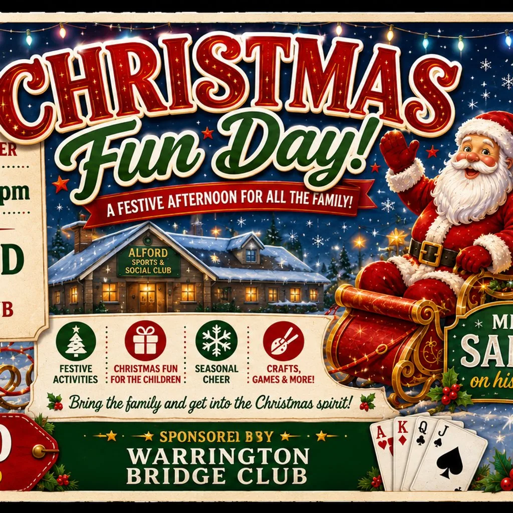 Christmas Fun Day at Alford Hall Sports And Social Club