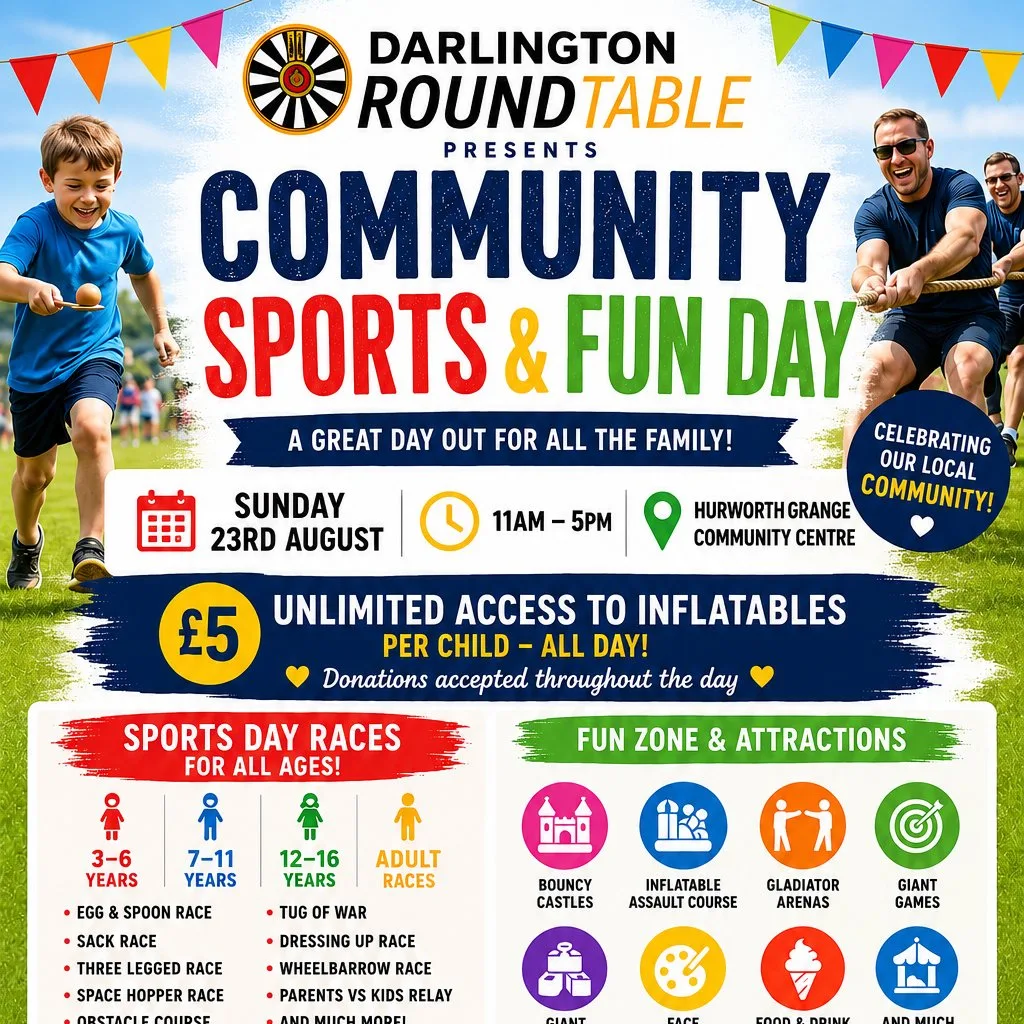 Darlington Community Sports & Fun Day at Hurworth Grange