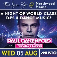 Paul Oakenfold & Factor B dance party sponsored by Musto at Northwood House