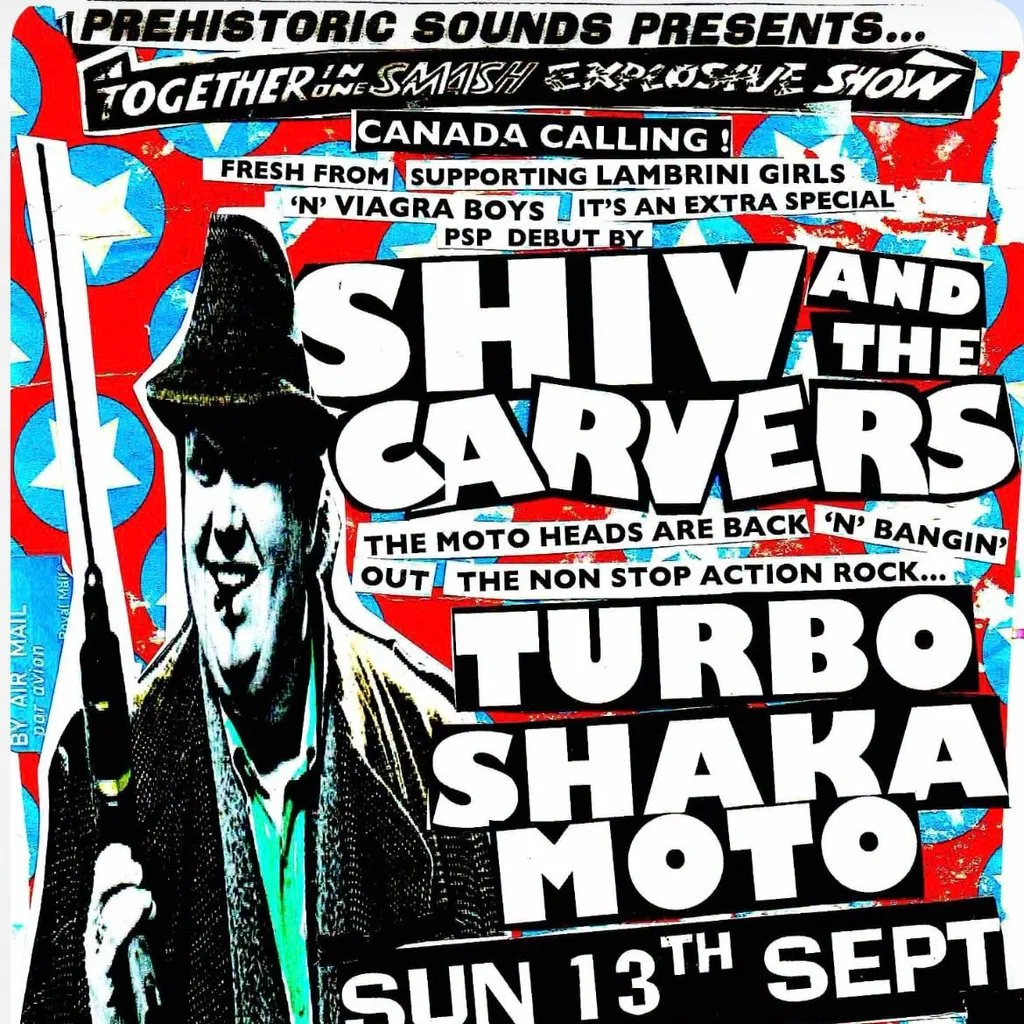 Prehistoric Sounds Presents Shiv & The Carvers + TurboShakaMoto