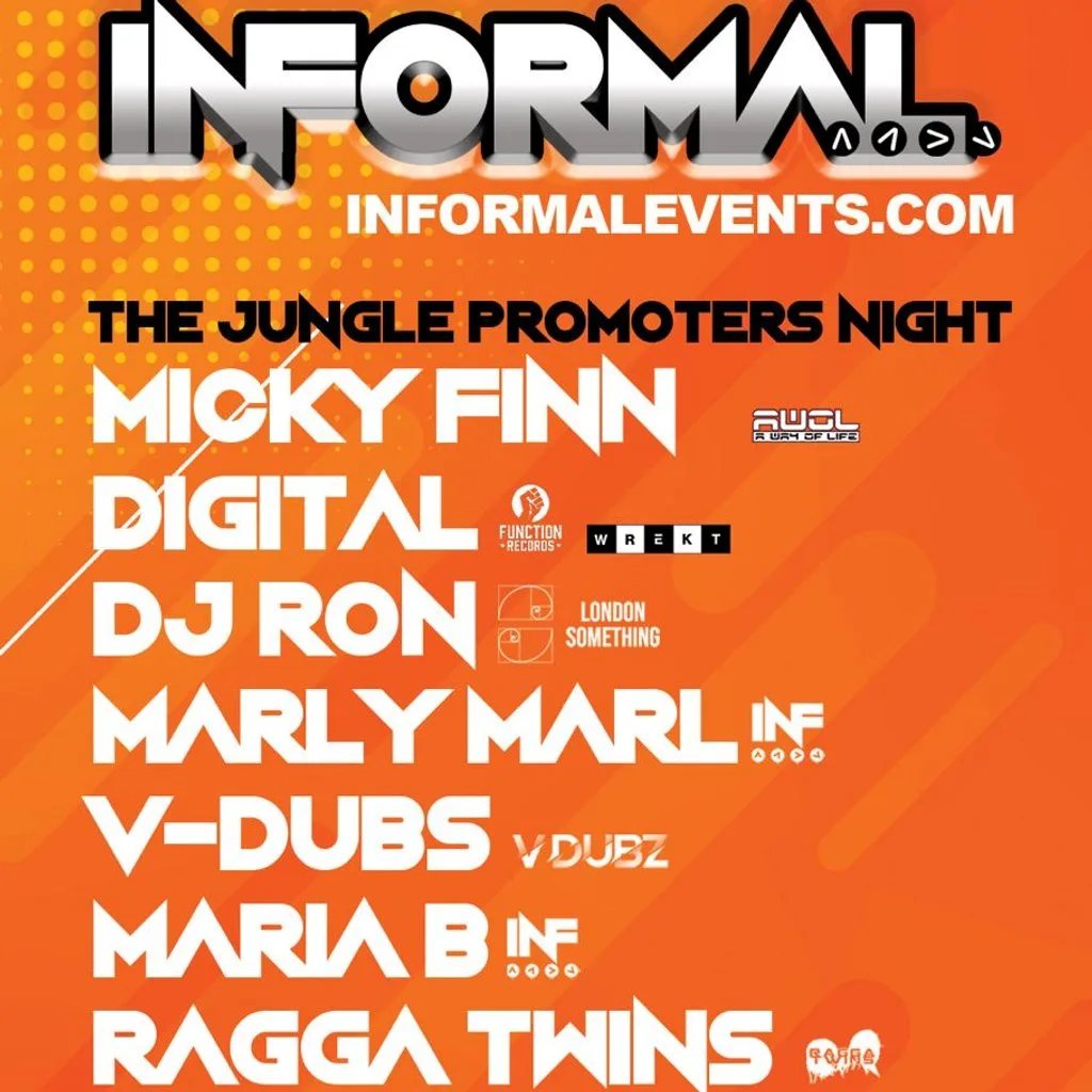 Informal: Jungle promoters night at Basing House