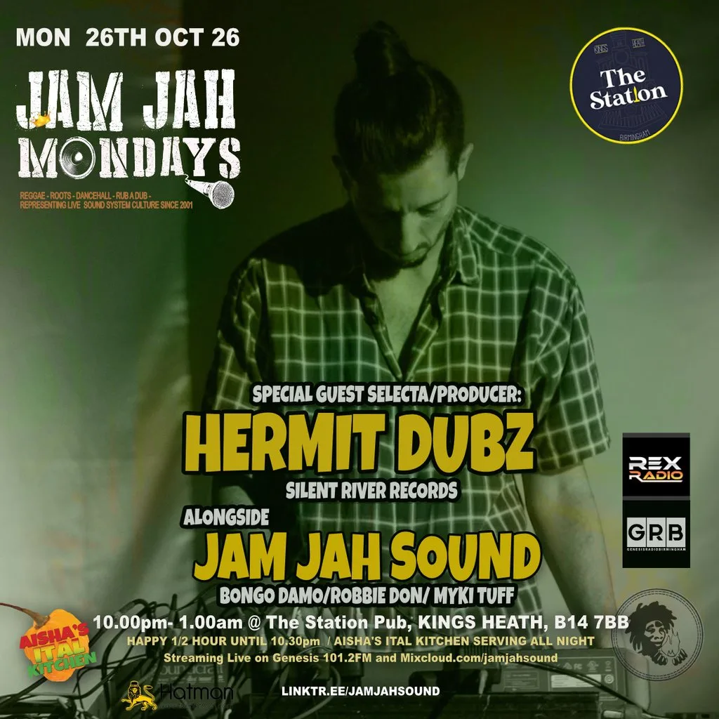 Jam Jah Mondays ft Hermit Dubz at The Station Pub