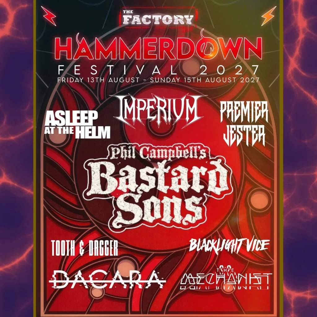 Hammerdown Festival 2027 at The Factory Live