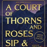 A Court Of Thorns and Roses Sip & Paint at Holy Diver