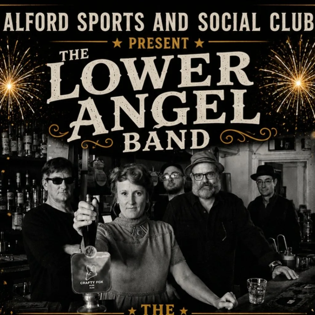 The Lower Angel Band And Friends: NYE Live at Alford Sports Club at Alford Sports And Social Club