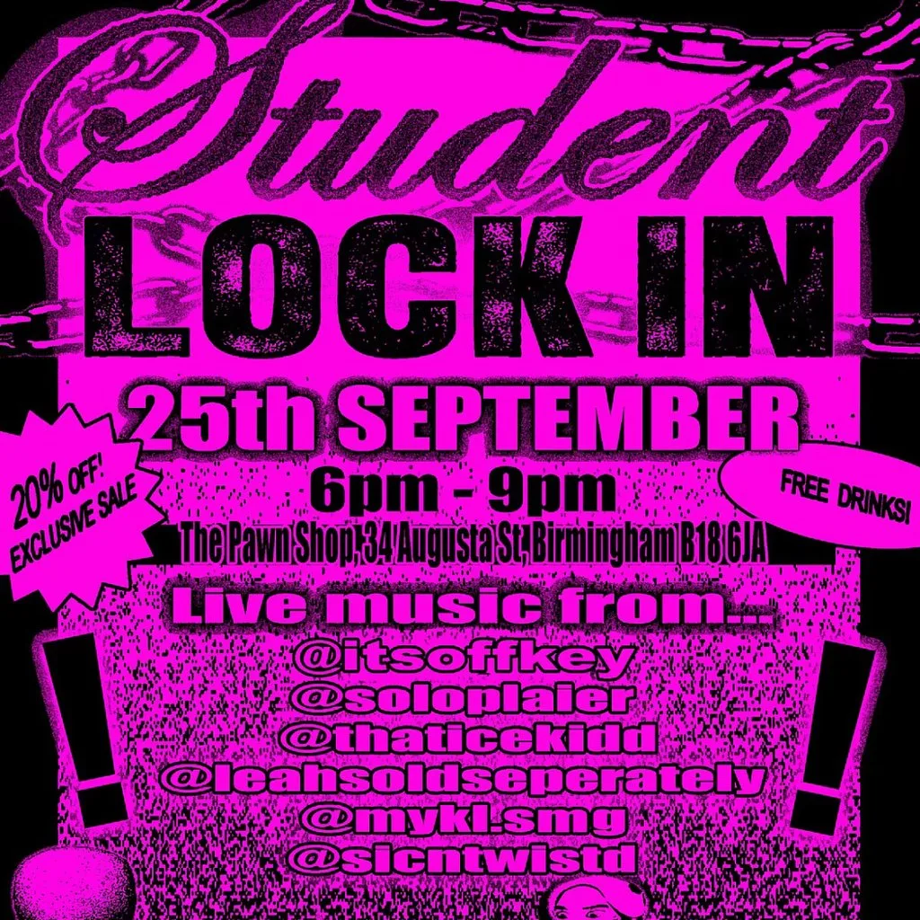 ! STUDENT LOCK IN ! by the pawn shop / rap alternative sneakers at The Pawn Shop