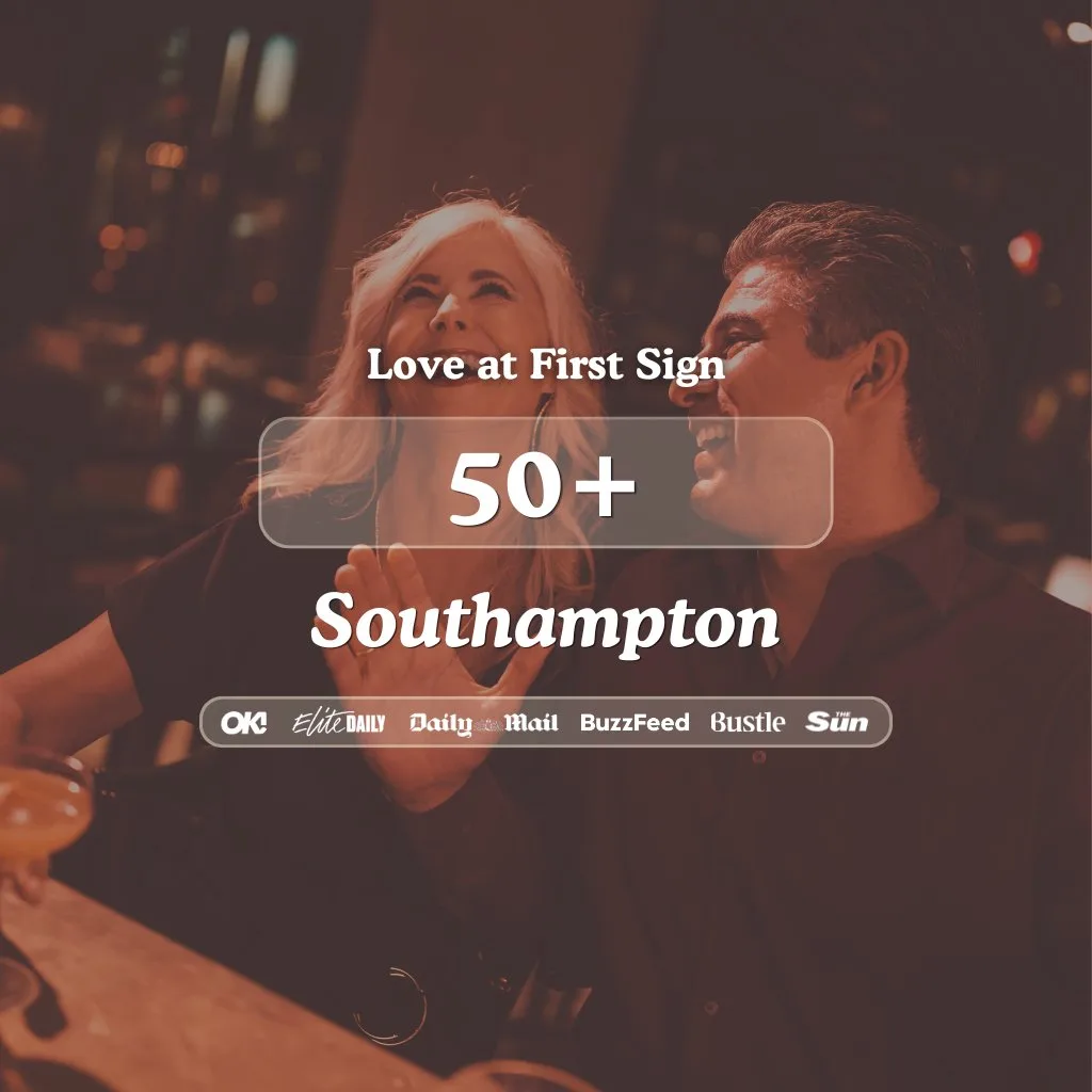 50+ Singles Night @ Turtle Bay Soton| Love at First Sign at Turtle Bay