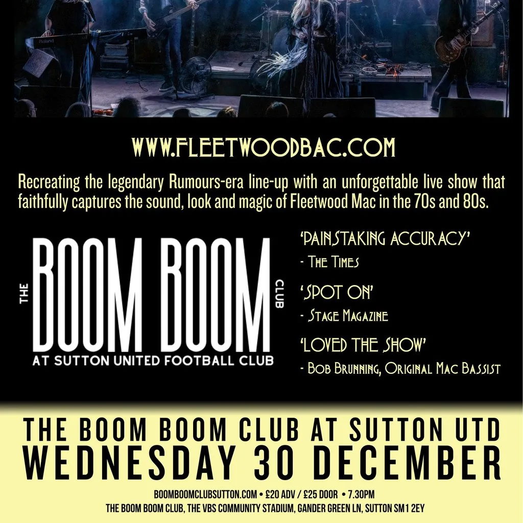 Fleetwood Bac at The Boom Boom Club