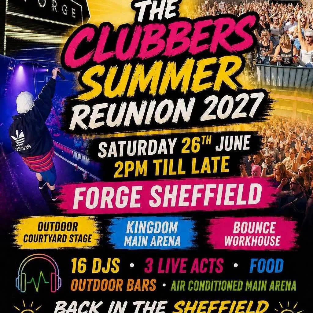 Sheffield Clubbers Summer Reunion THE FINAL DANCE at FORGE